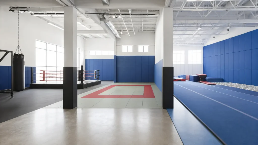 Wall Padding Height by Training Discipline